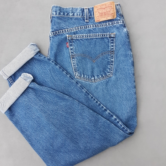 Levi's Denim - Vintage Levi's 550 Red Tab Tapered Leg